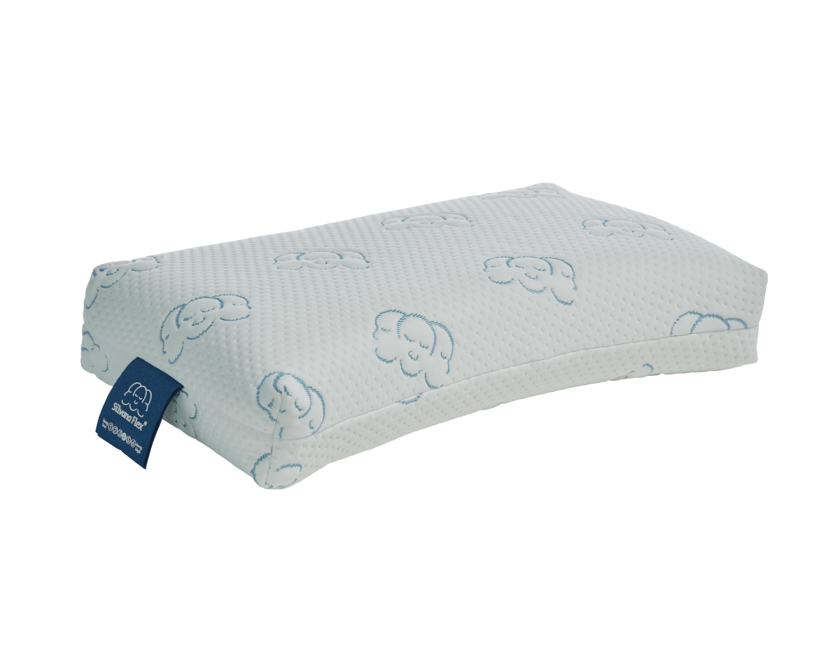 Oreiller Silvana Flex Bleu (Mi-ferme)