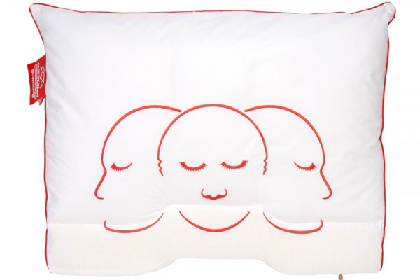 Silvana Support Extra Zacht Kussen Grenat + Gratis Silvana Molton Kussensloop t.w.v. EUR 19.95.