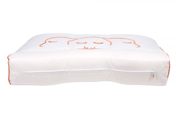 Oreiller Silvana Support Souple Saphir + taie d'oreiller en molleton Silvana offerte d'une valeur de 19,95 EUR.